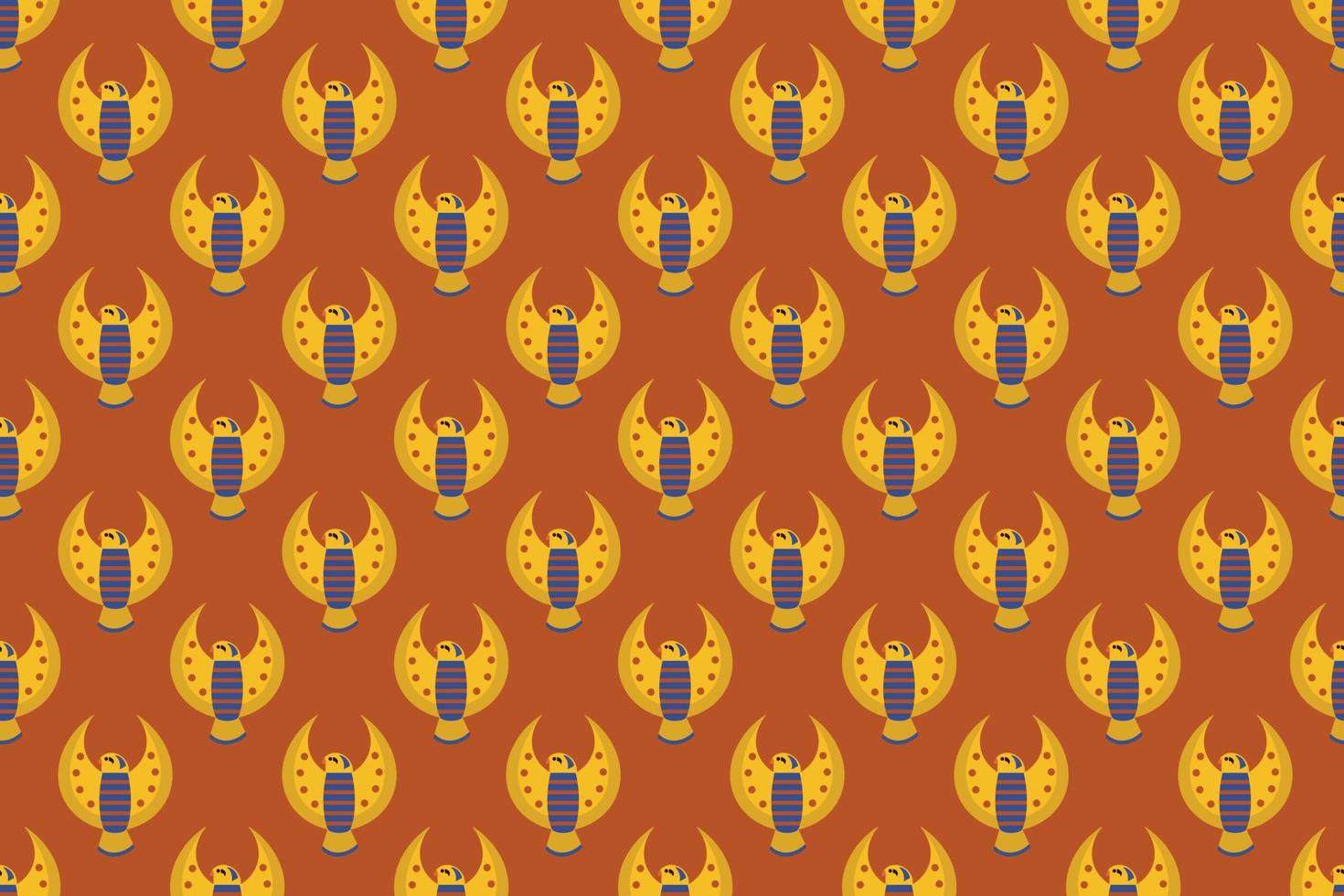 Seamless Egyptian Background vector