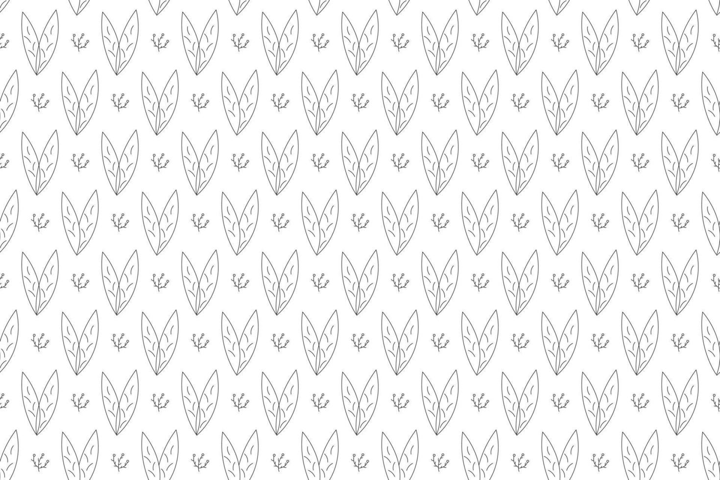 Abstract Floral Pattern vector