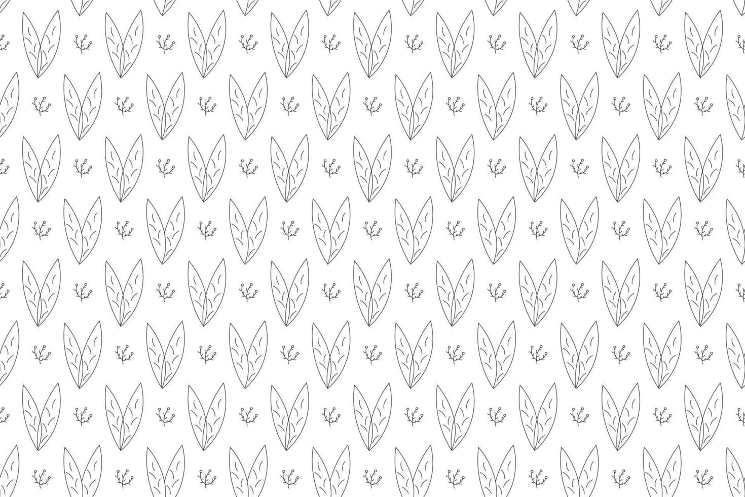 Abstract Floral Pattern vector