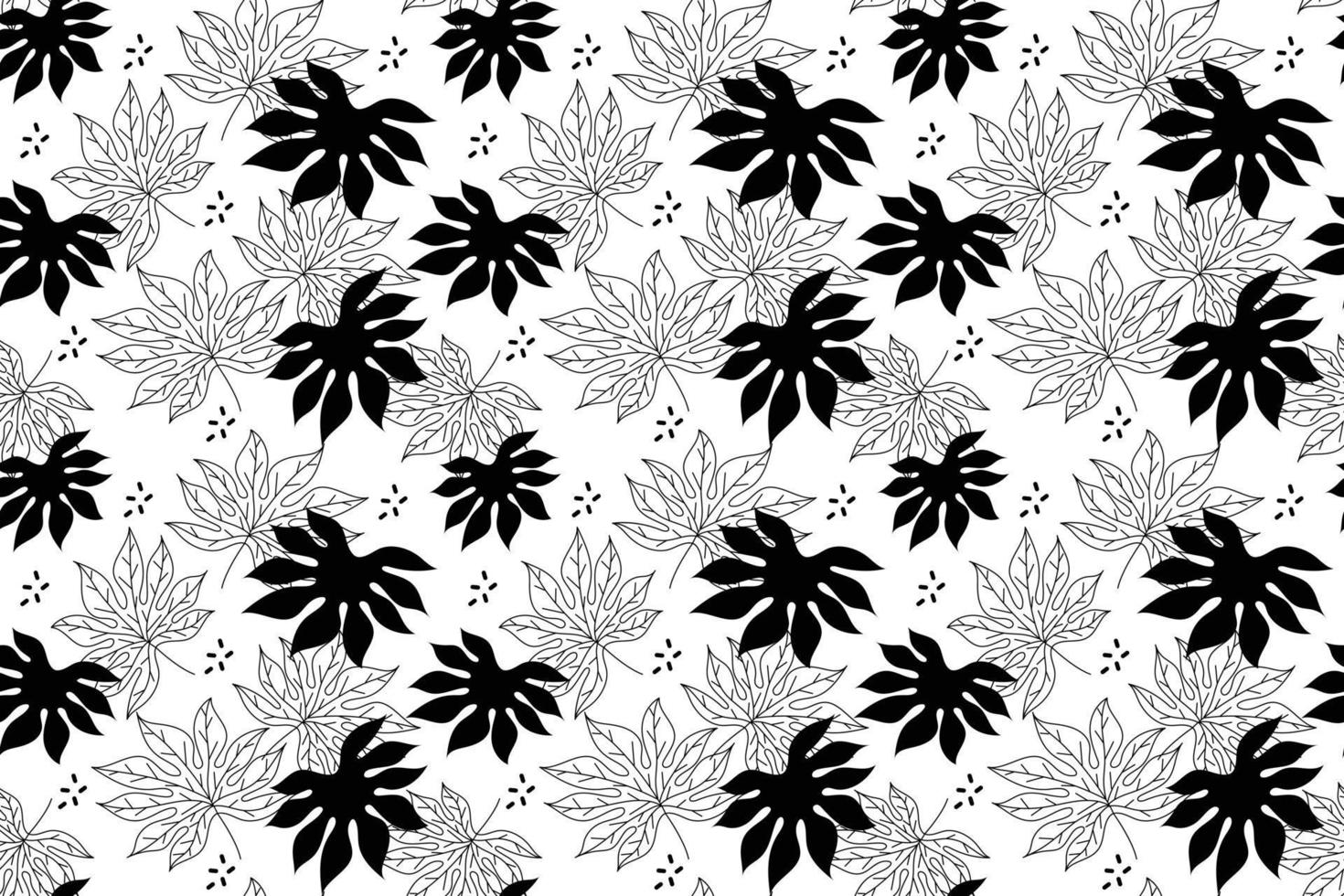 Palm Leaves Background vector