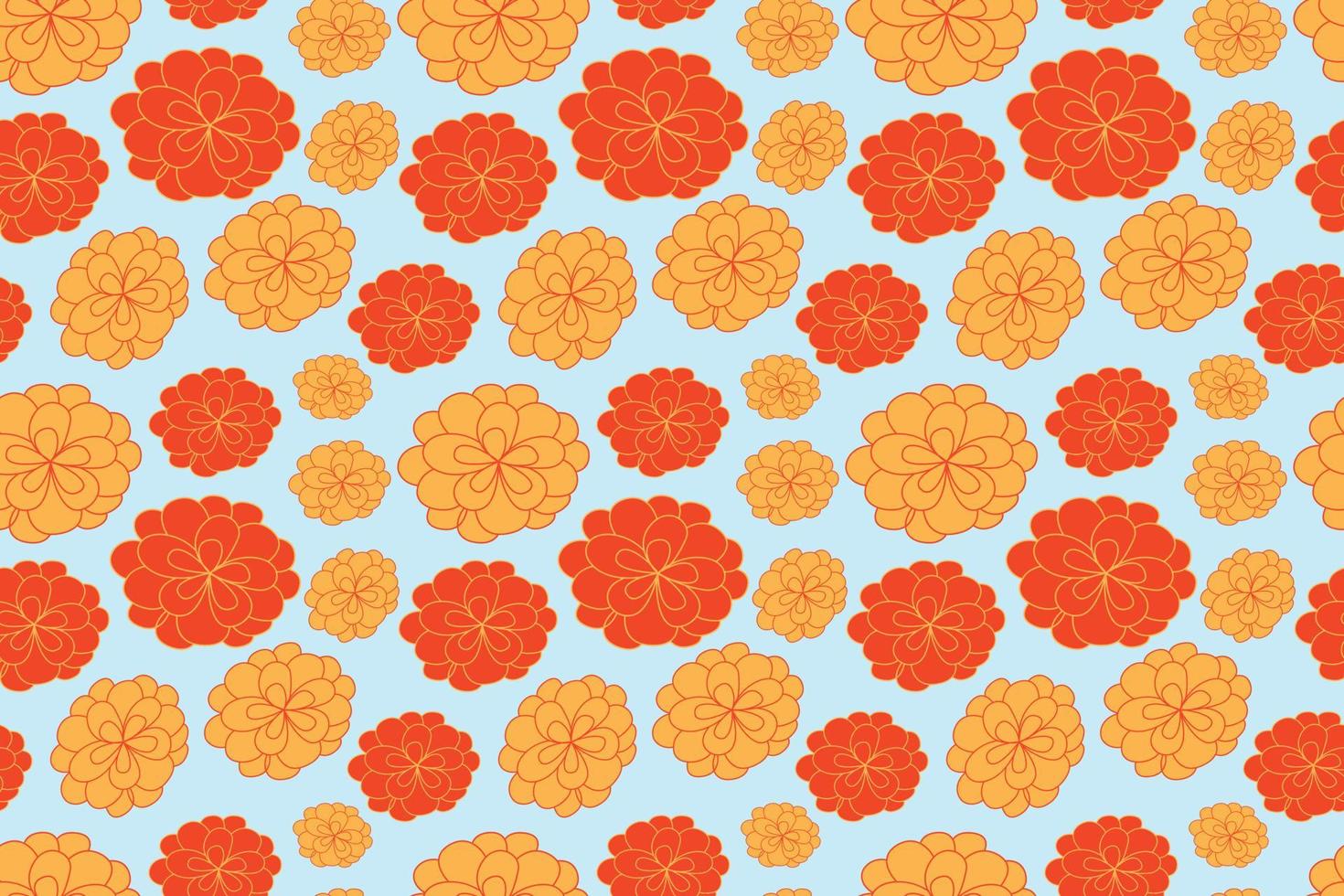 Floral Textile Design vector