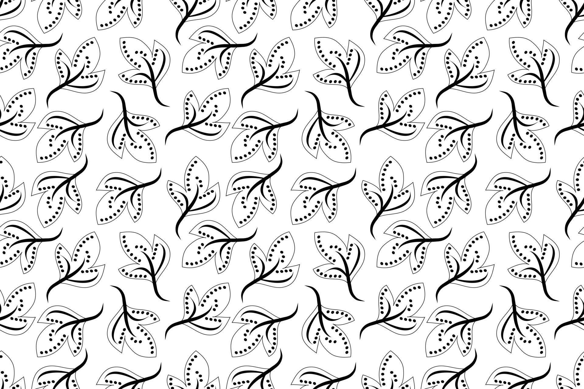 Abstract Leaves Pattern 21676310 Vector Art at Vecteezy