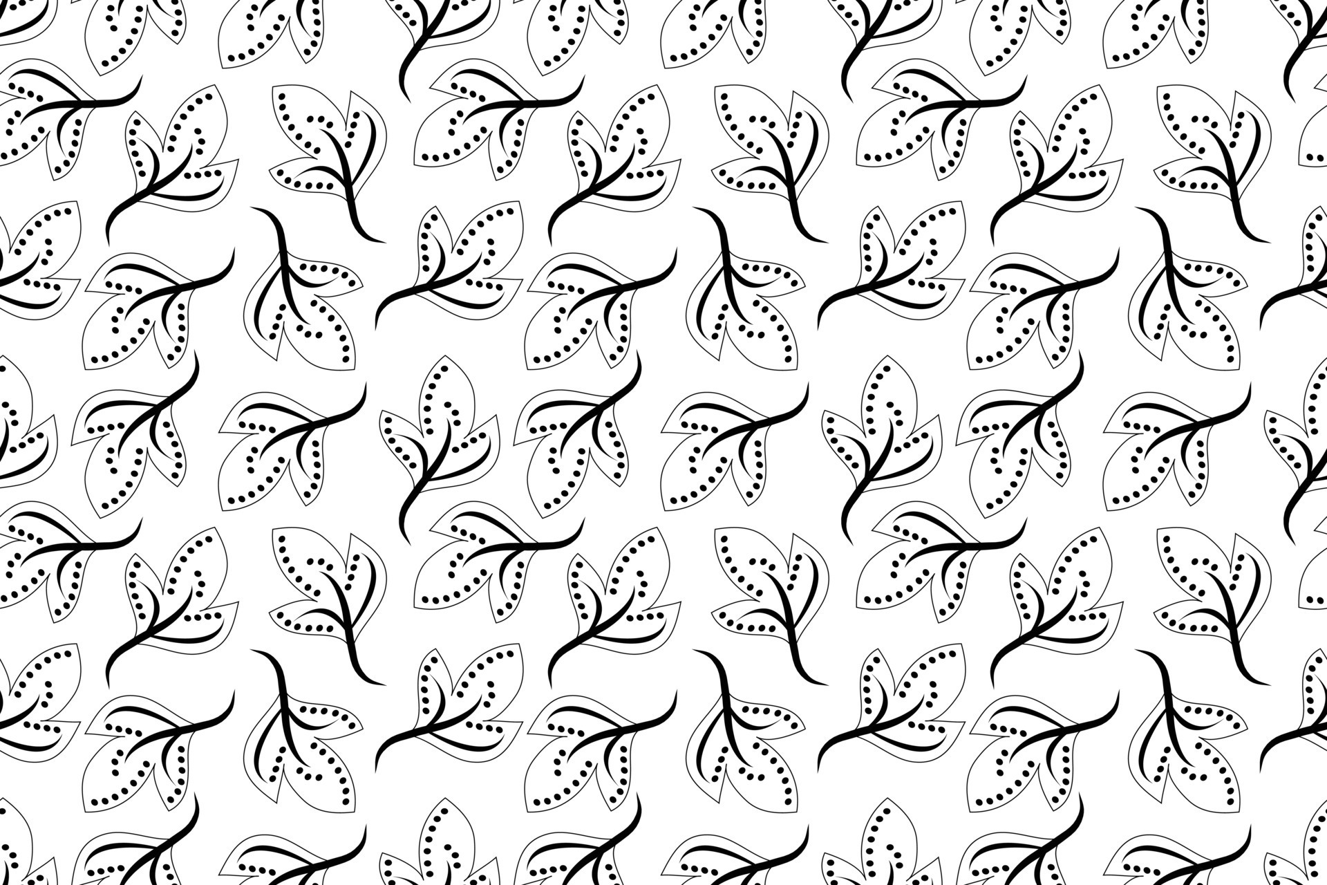 Abstract Leaves Pattern 21676310 Vector Art at Vecteezy