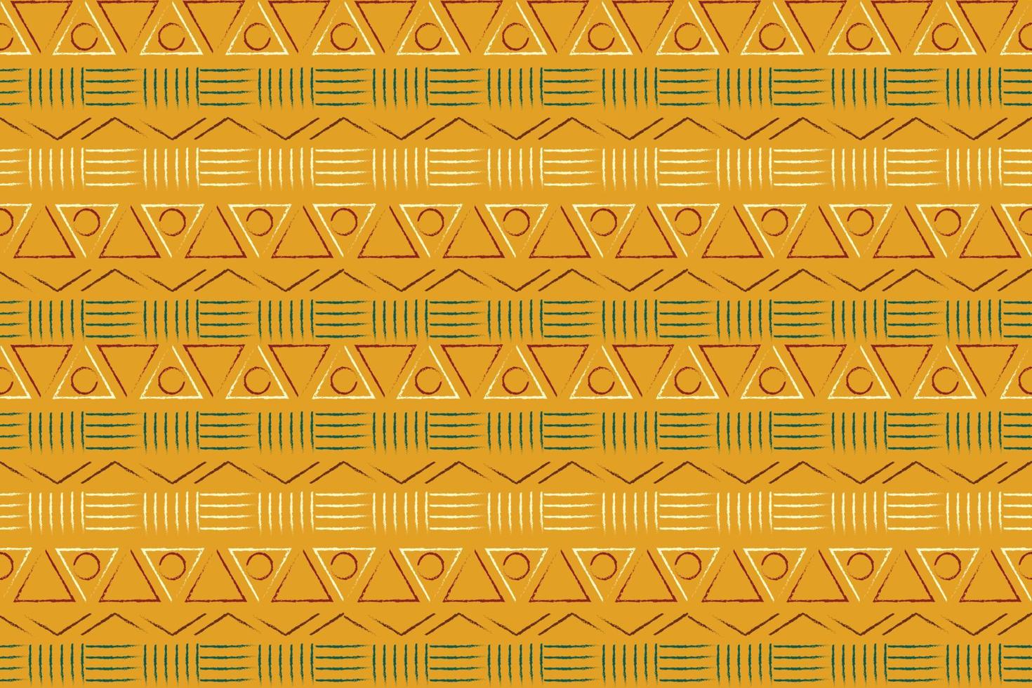 African Seamless Background vector