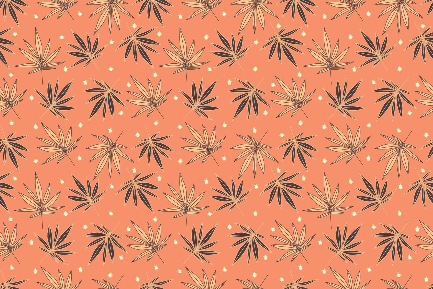 Cannabis Leaves Background vector