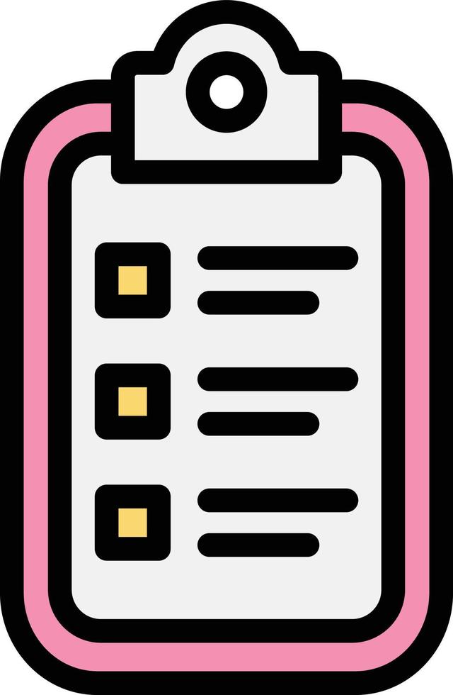 Clipboard Vector Icon Design Illustration