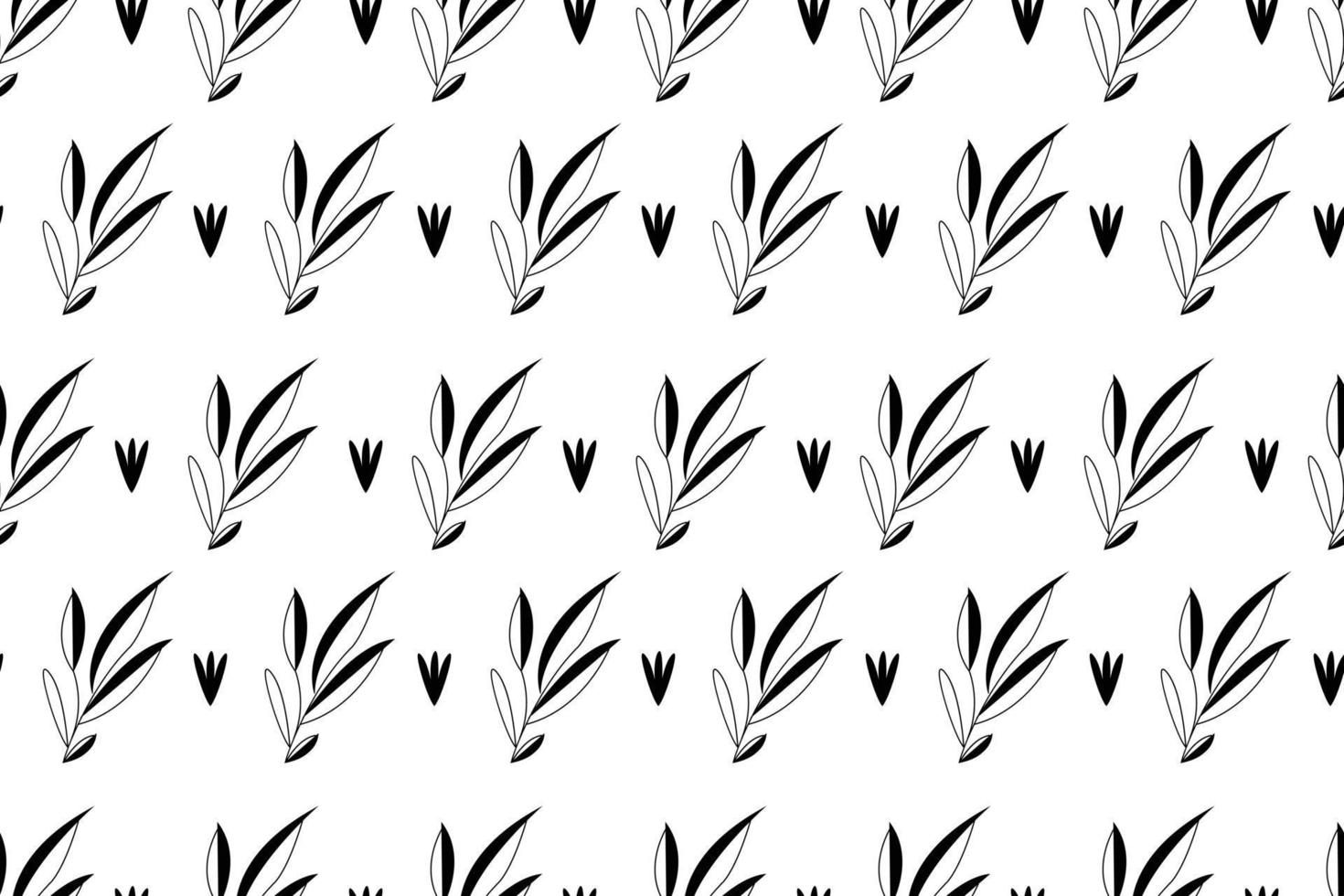 Bud Leaves Background vector