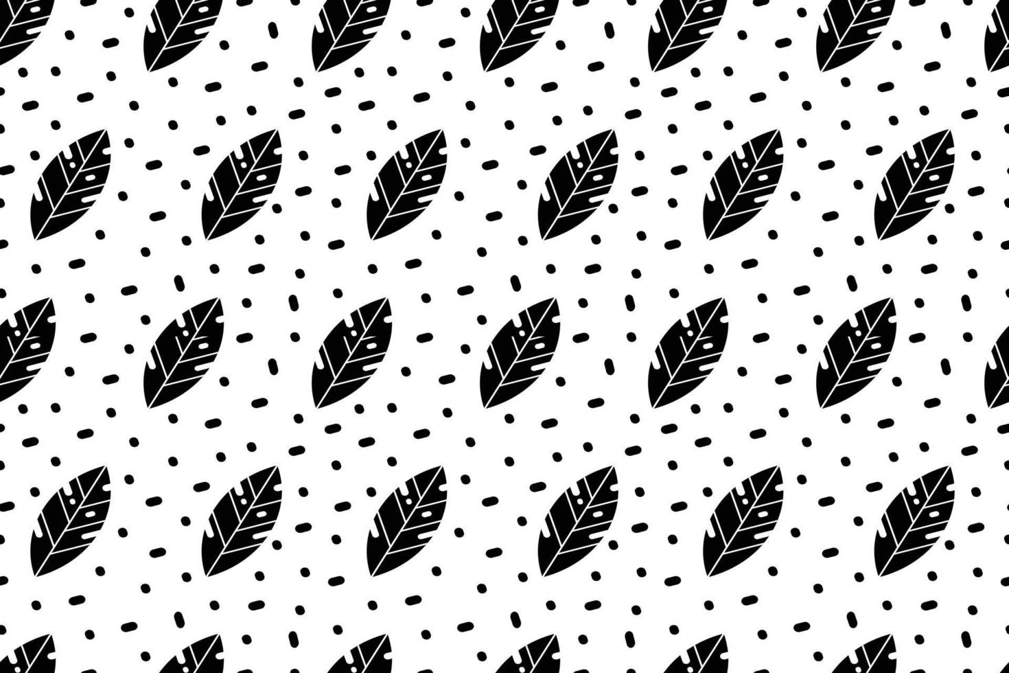 Leaves Seamless Pattern vector