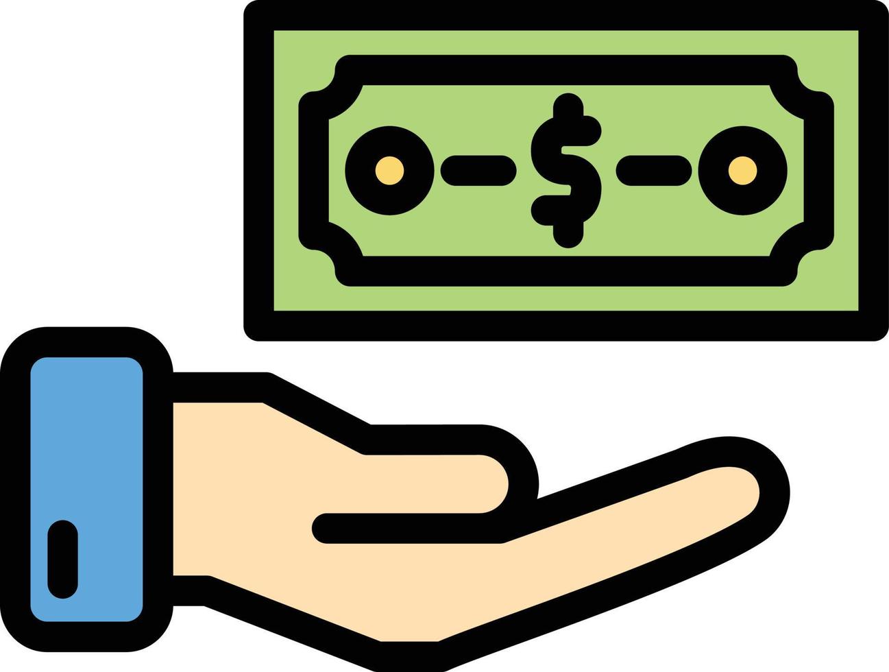 Bribe Vector Icon Design Illustration