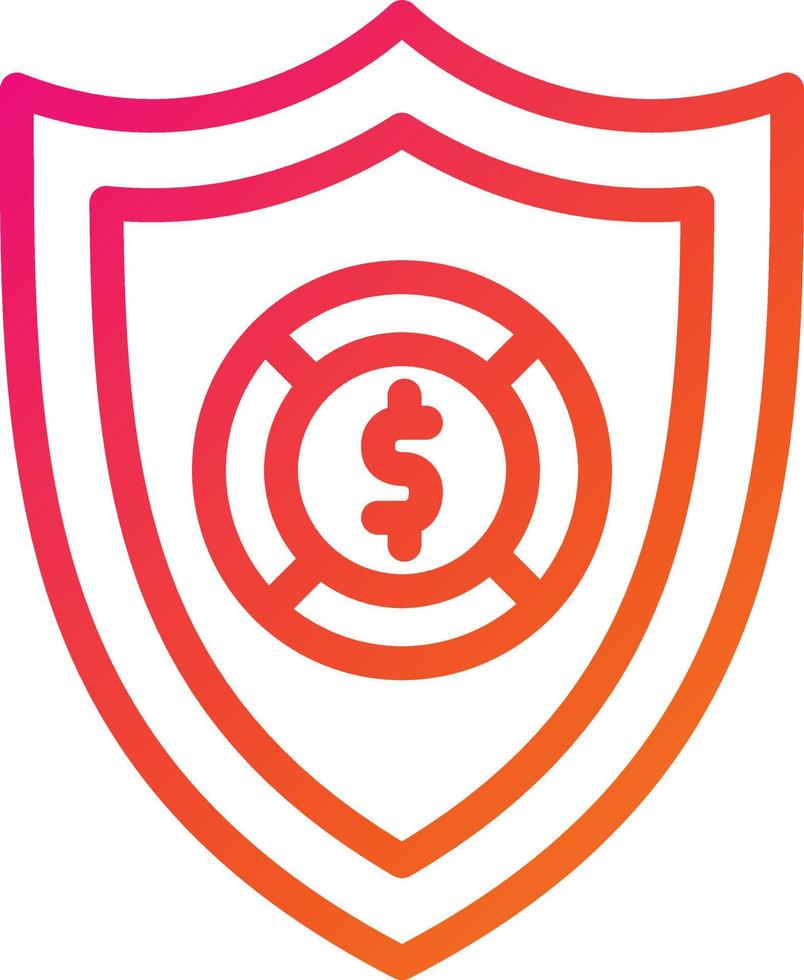 Shield Vector Icon Design Illustration