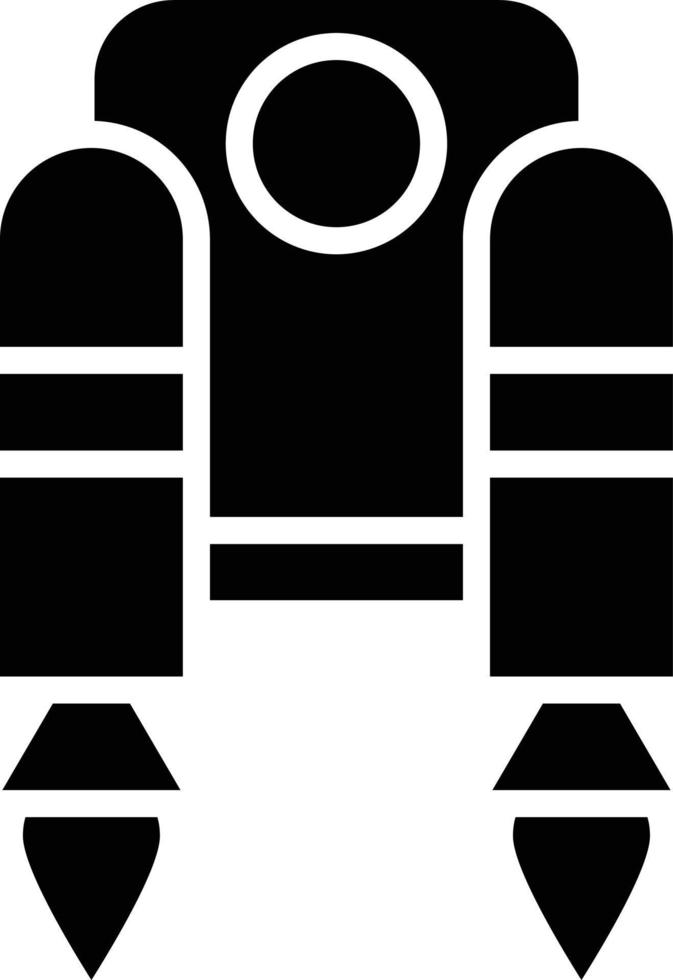 Jetpack Vector Icon Design Illustration