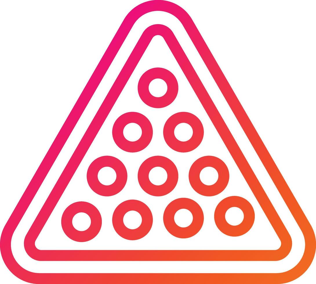 Snooker Vector Icon Design Illustration