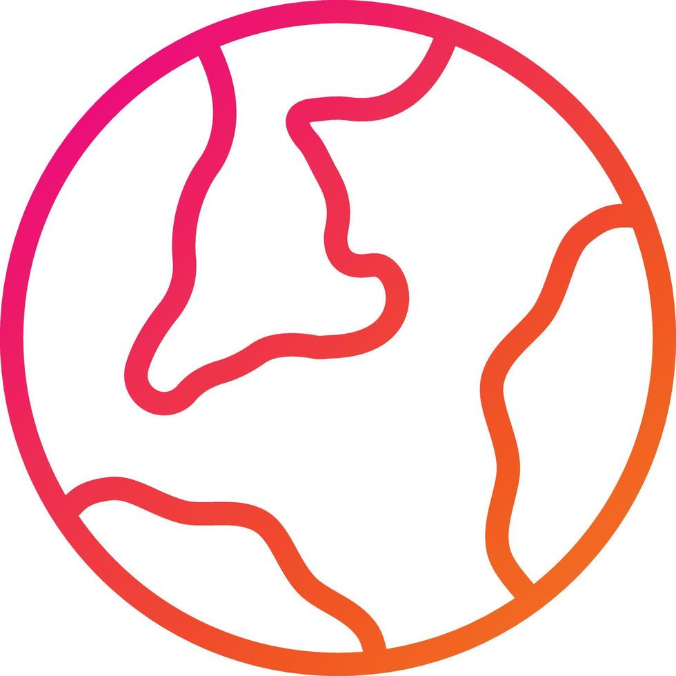 Globe Vector Icon Design Illustration