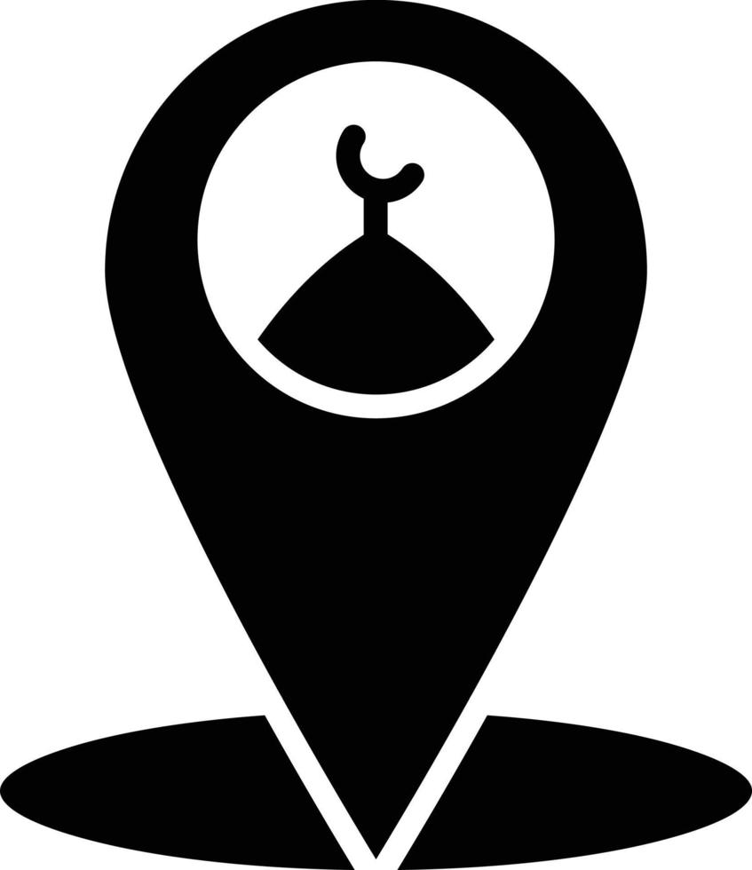 Mosque location Vector Icon Design Illustration