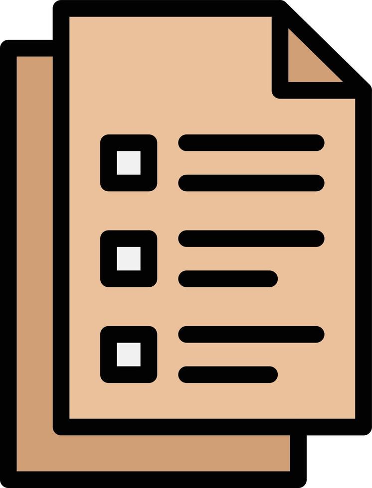 Document Vector Icon Design Illustration