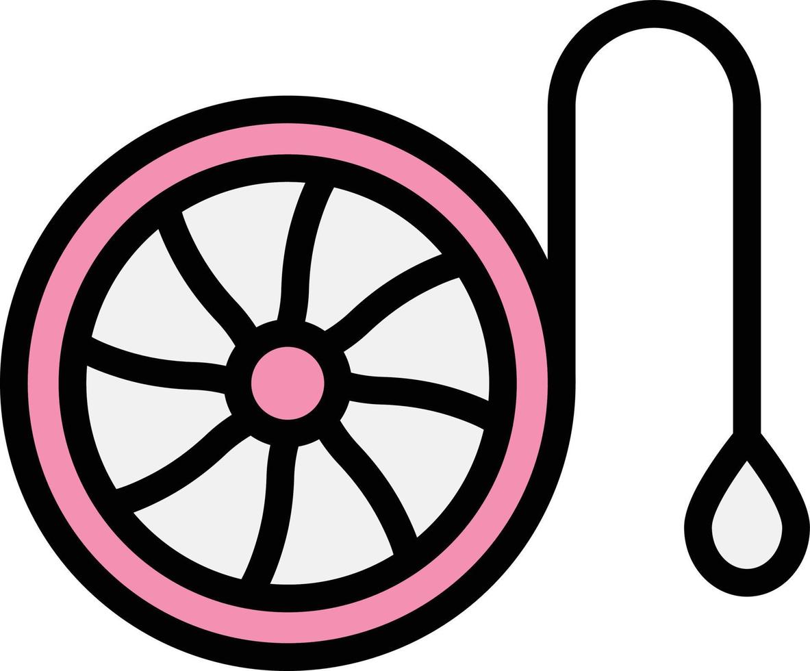 yoyo Vector Icon Design Illustration