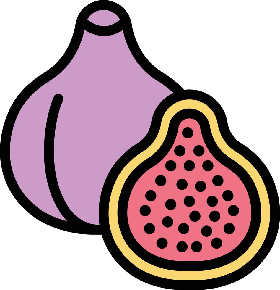 Fig Vector Icon Design Illustration