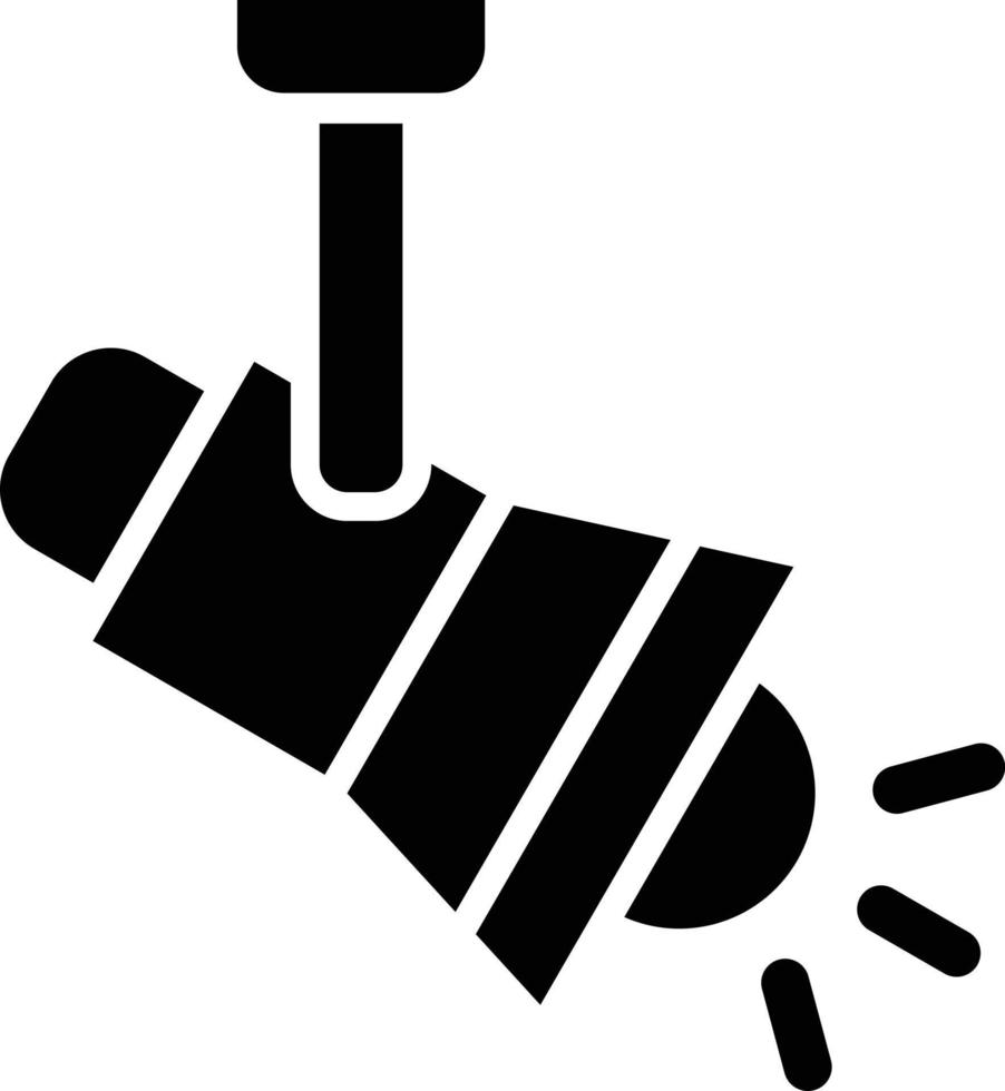 Spot Light Vector Icon Design Illustration