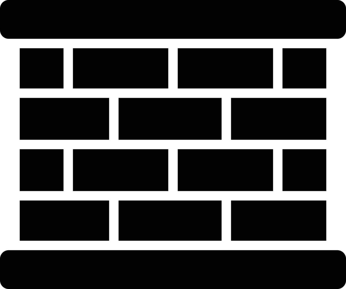Bricks wall Vector Icon Design Illustration
