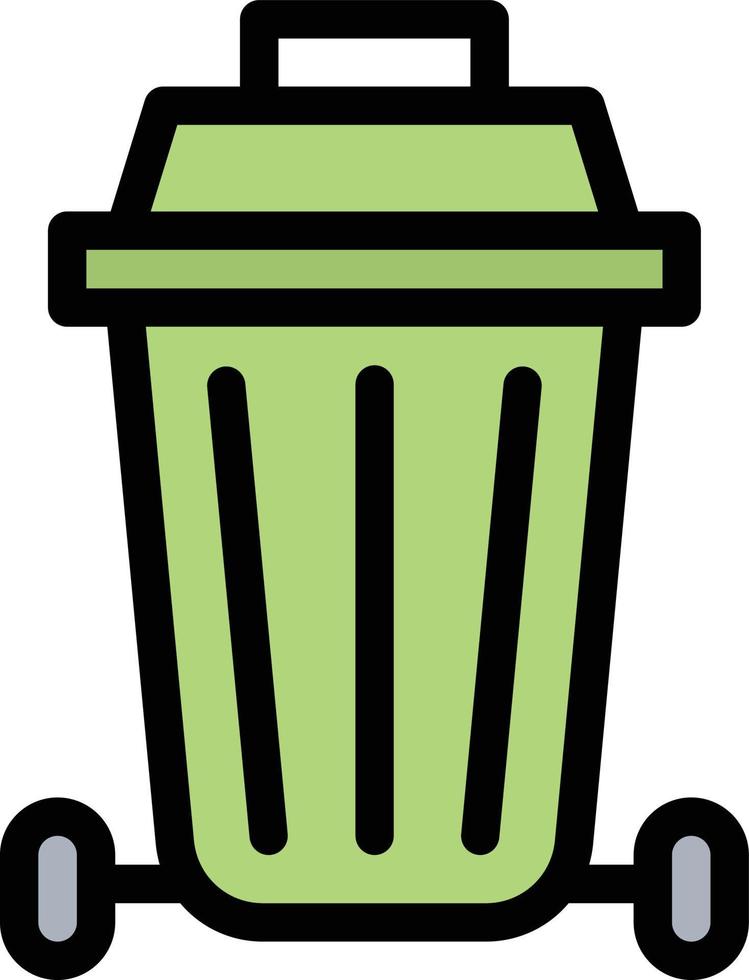 Trash Vector Icon