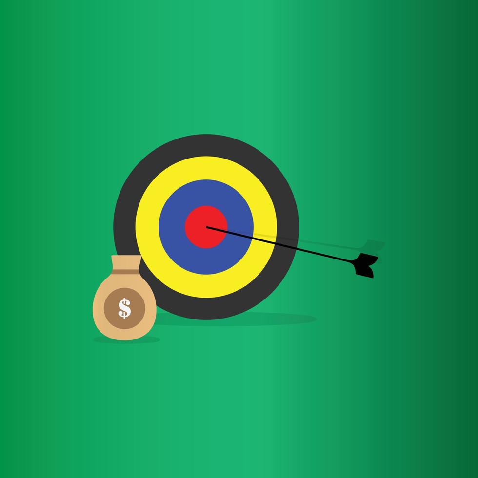 goal and success symbol design vector