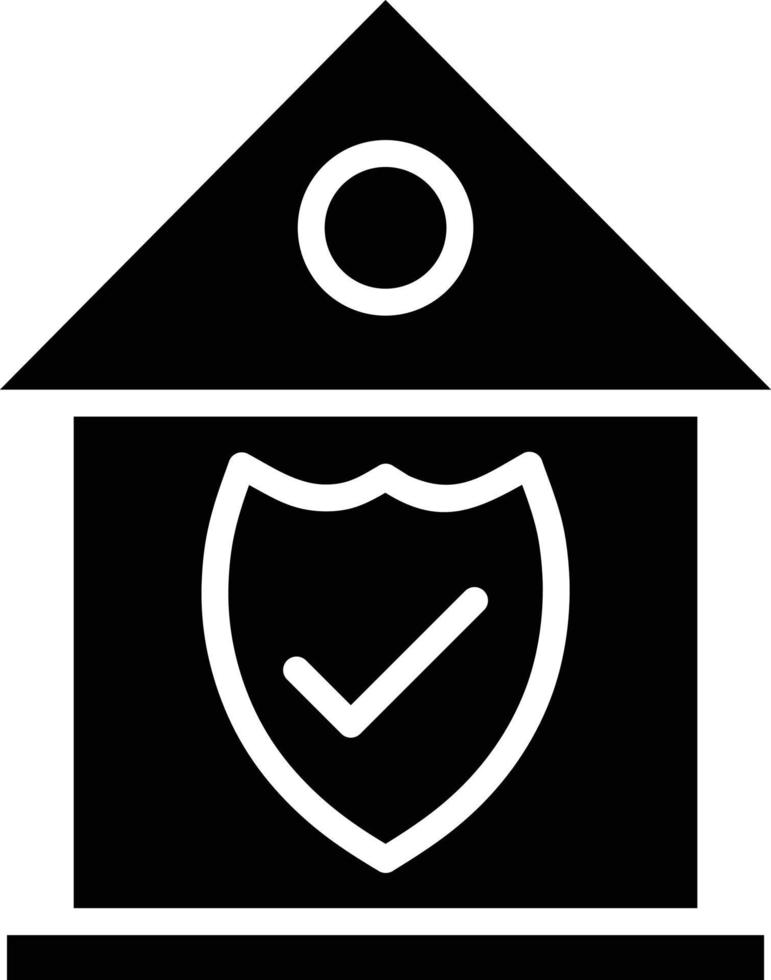 Home insurance Vector Icon Design Illustration