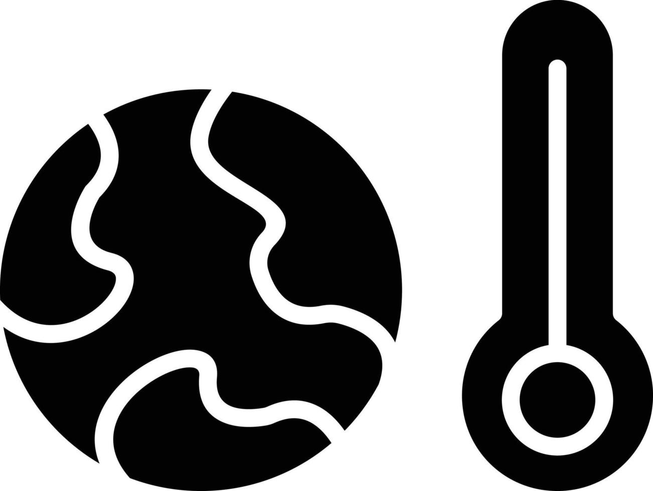 ilustración de diseño de icono de vector de cambio climático