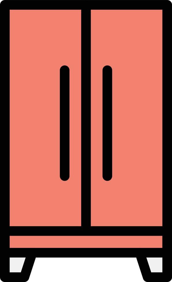 Ilustración de diseño de icono de vector de nevera
