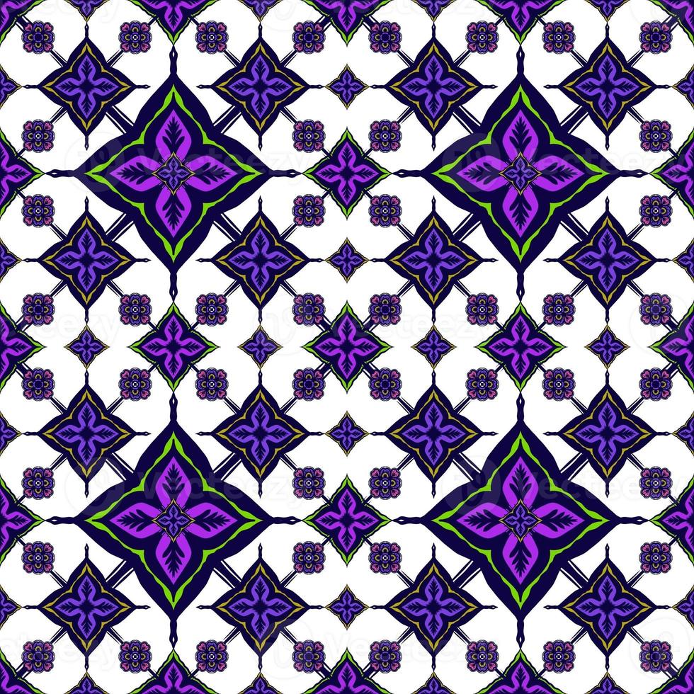 Ikat geometric folklore ornament, Tribal ethnic texture. Seamless striped pattern in Aztec style, Figure tribal embroidery, Scandinavian, Ikat pattern photo