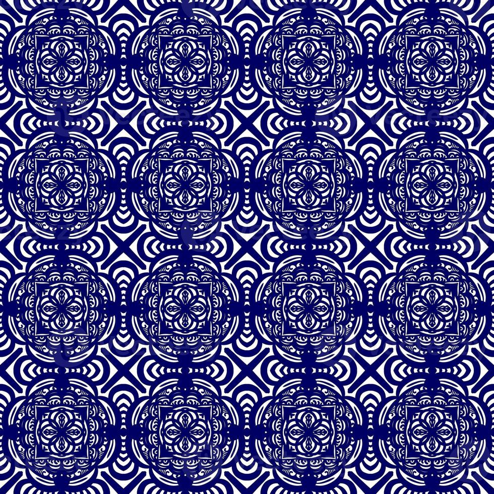 Ikat geometric folklore ornament, Tribal ethnic texture. Seamless striped pattern in Aztec style, Figure tribal embroidery, Scandinavian, Ikat pattern photo