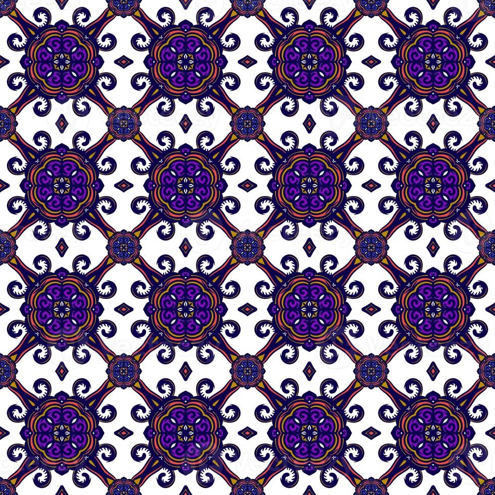 Ikat geometric folklore ornament, Tribal ethnic texture. Seamless striped pattern in Aztec style, Figure tribal embroidery, Scandinavian, Ikat pattern photo