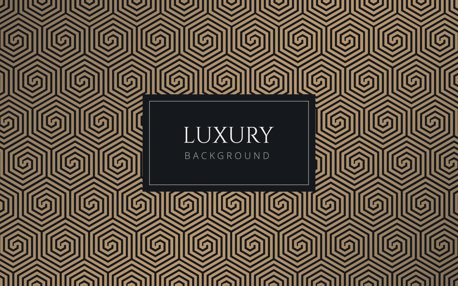 Luxury abstract black and gold hexagon pattern. Formal premium background template useful for invitation design, gift card, voucher, gift coupon, VIP invitation. Elegant geometric hexagonal backdrop. vector