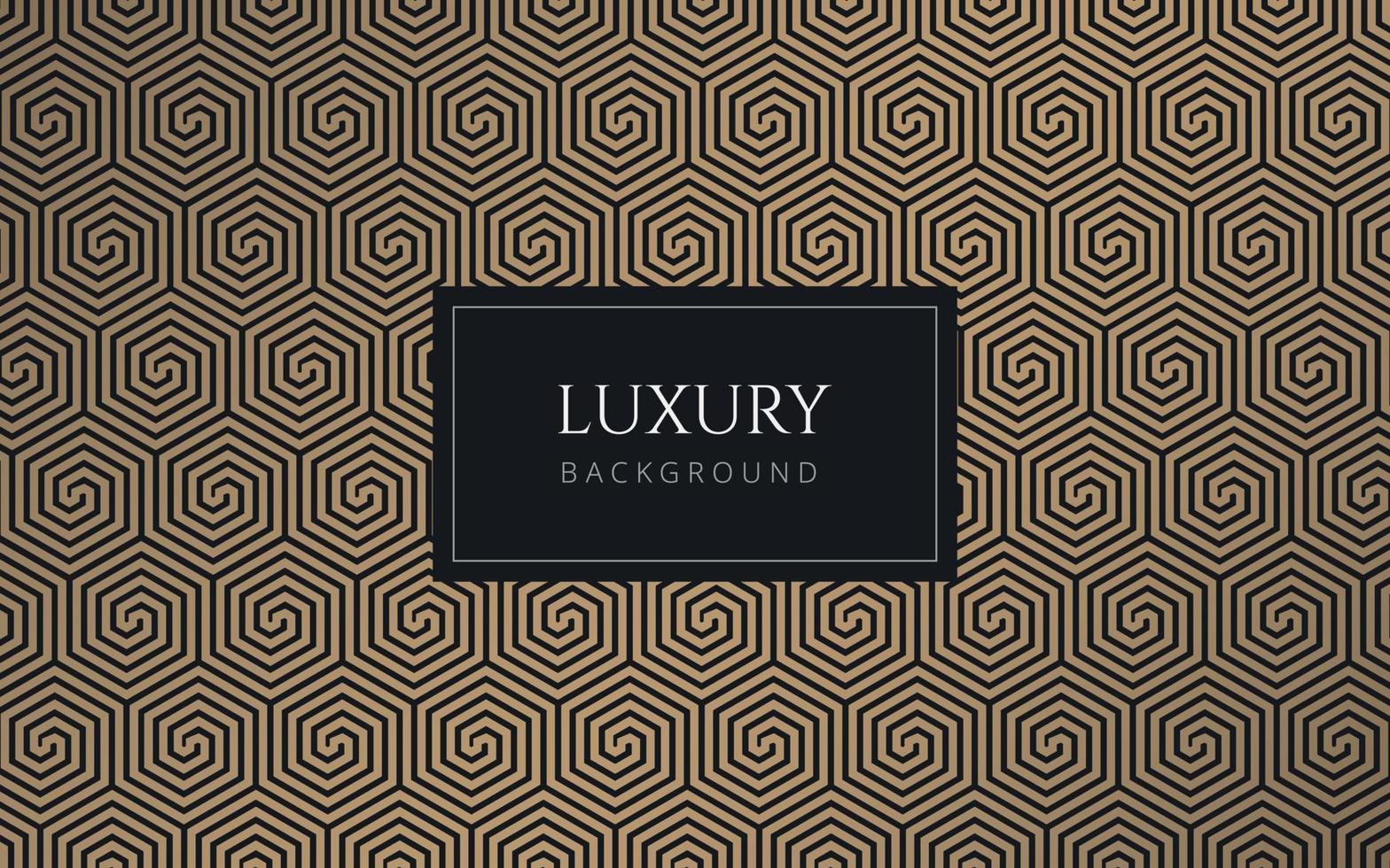 Luxury abstract black and gold hexagon pattern. Formal premium background template useful for invitation design, gift card, voucher, gift coupon, VIP invitation. Elegant geometric hexagonal backdrop. vector