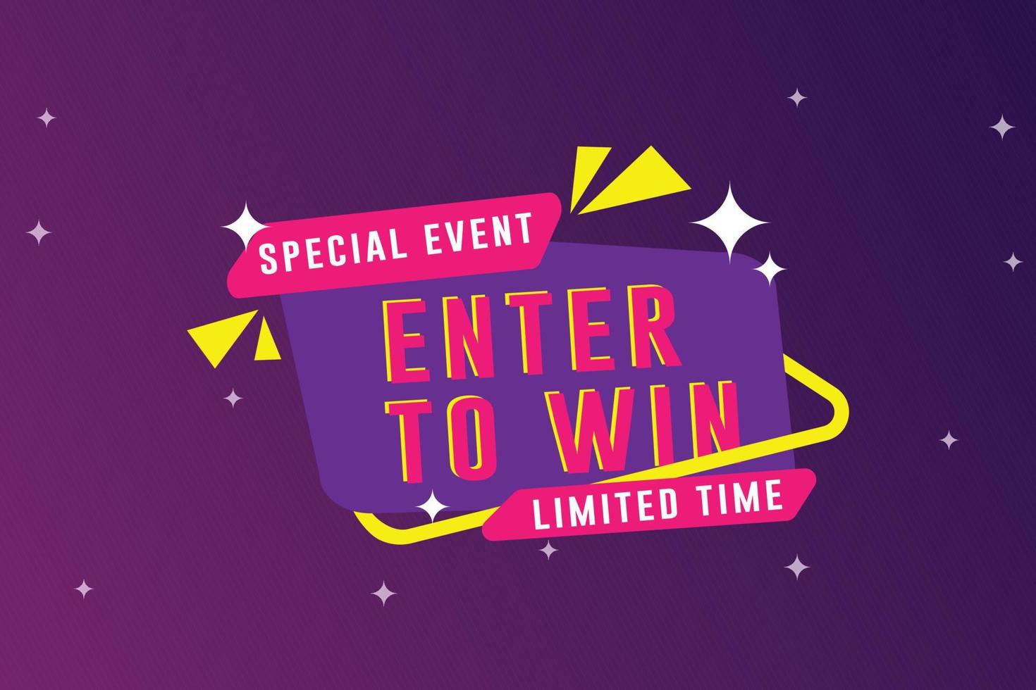 special event posters for social media or websites vector