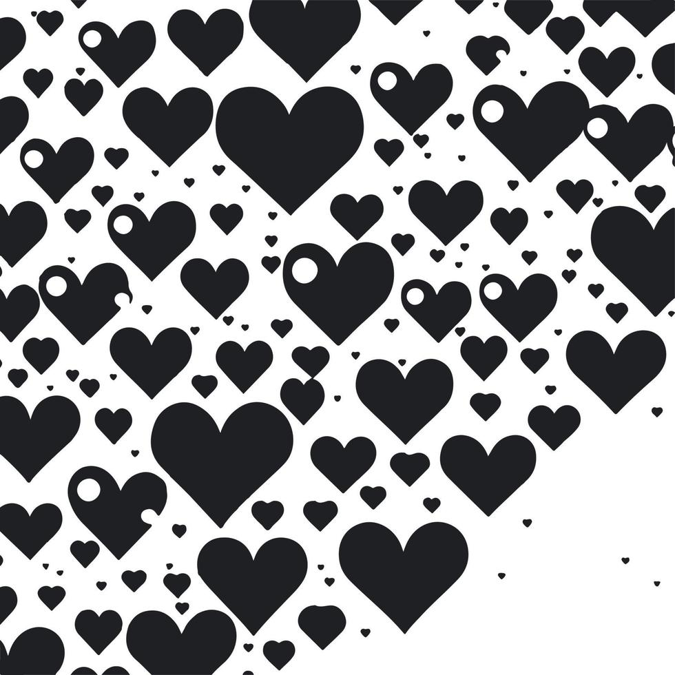 love pattern vector illustration