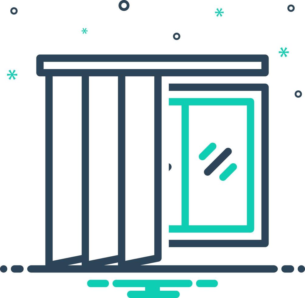 mix icon for covering vector