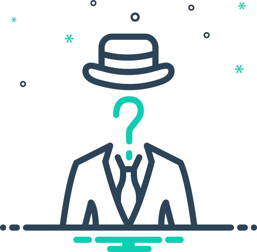 mix icon for whose vector