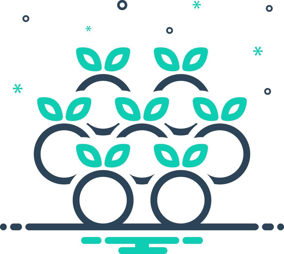 mix icon for some vector