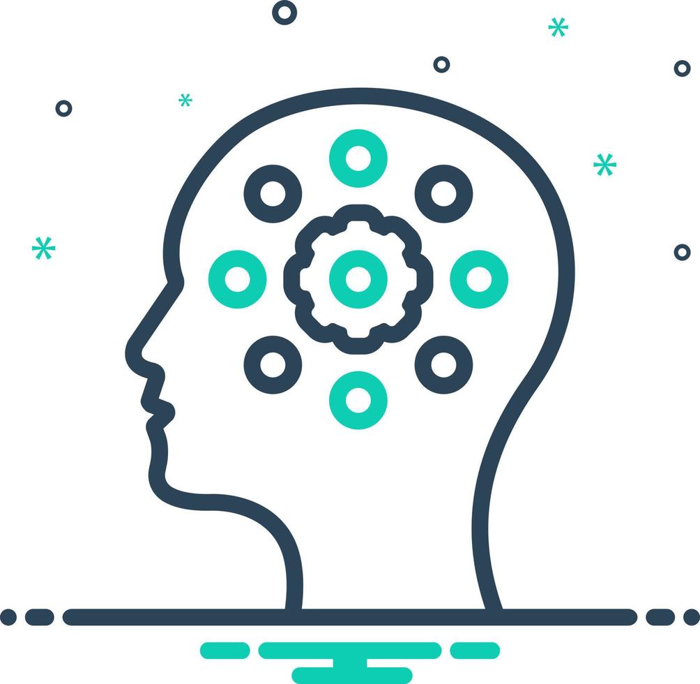 mix icon for reasoning vector