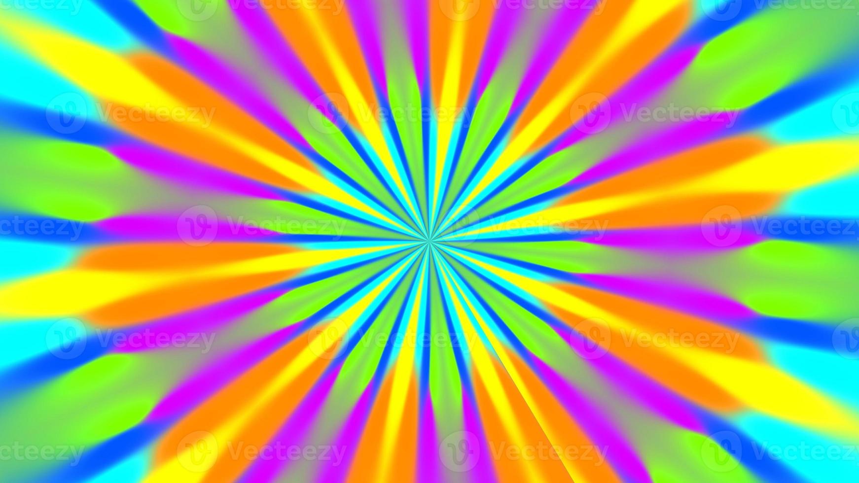 Kaleidoscope flower pattern symmetry blur background photo