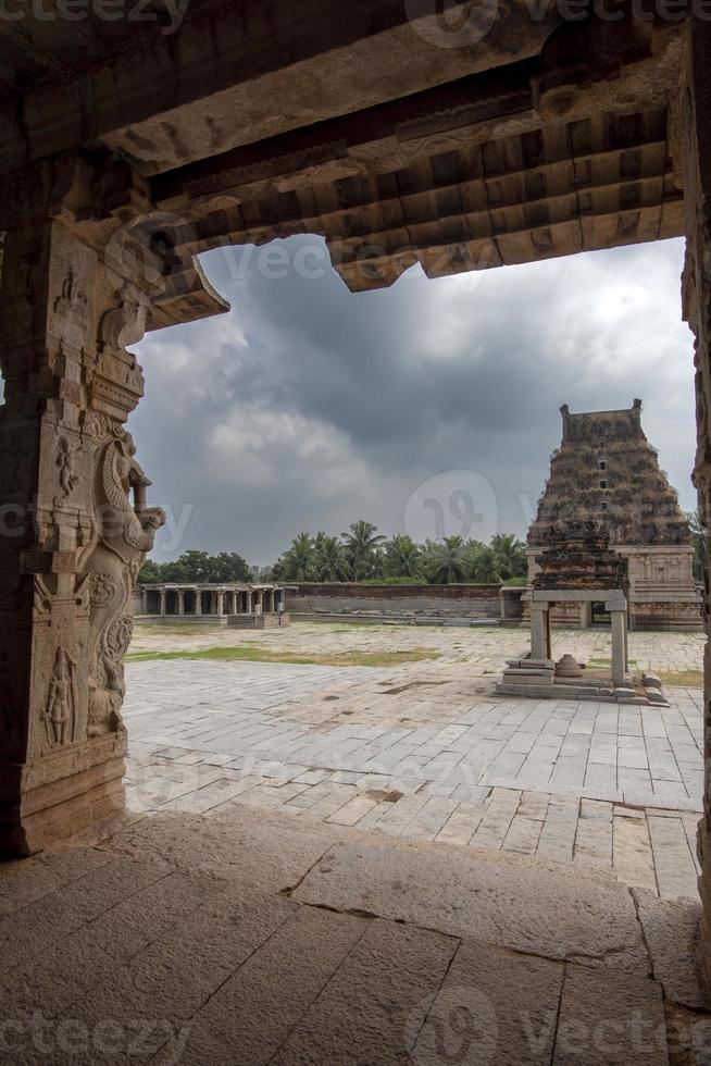 Pattabhirama Temple in Hampi dedicated to Lord Ram photo