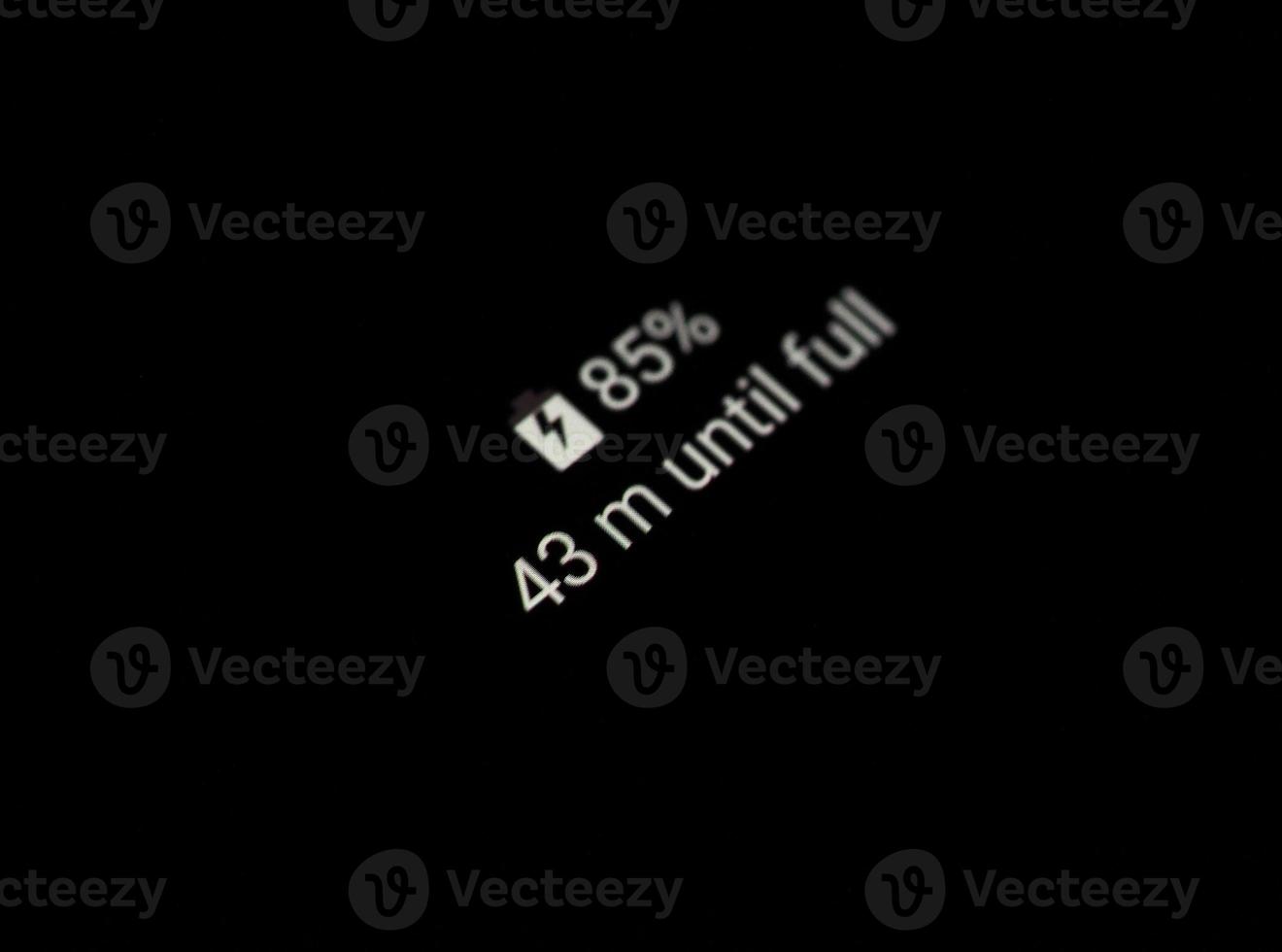 Mobile phone battery charging photo