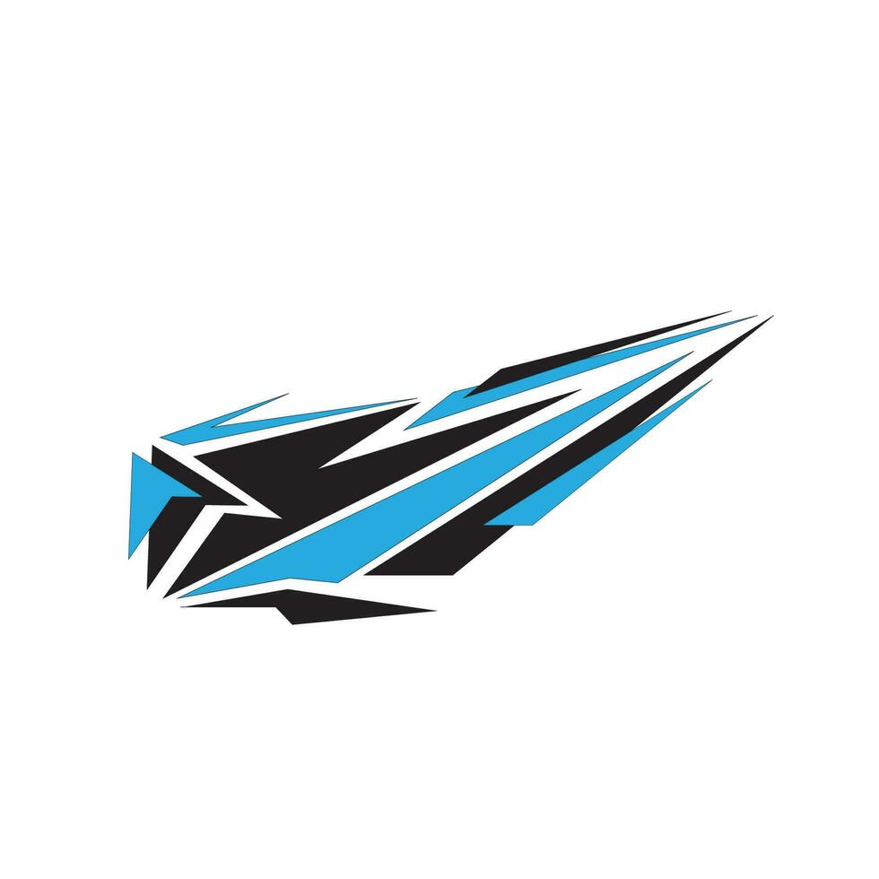 car wrapping vinyl livery decal design vector. sports car decals vector