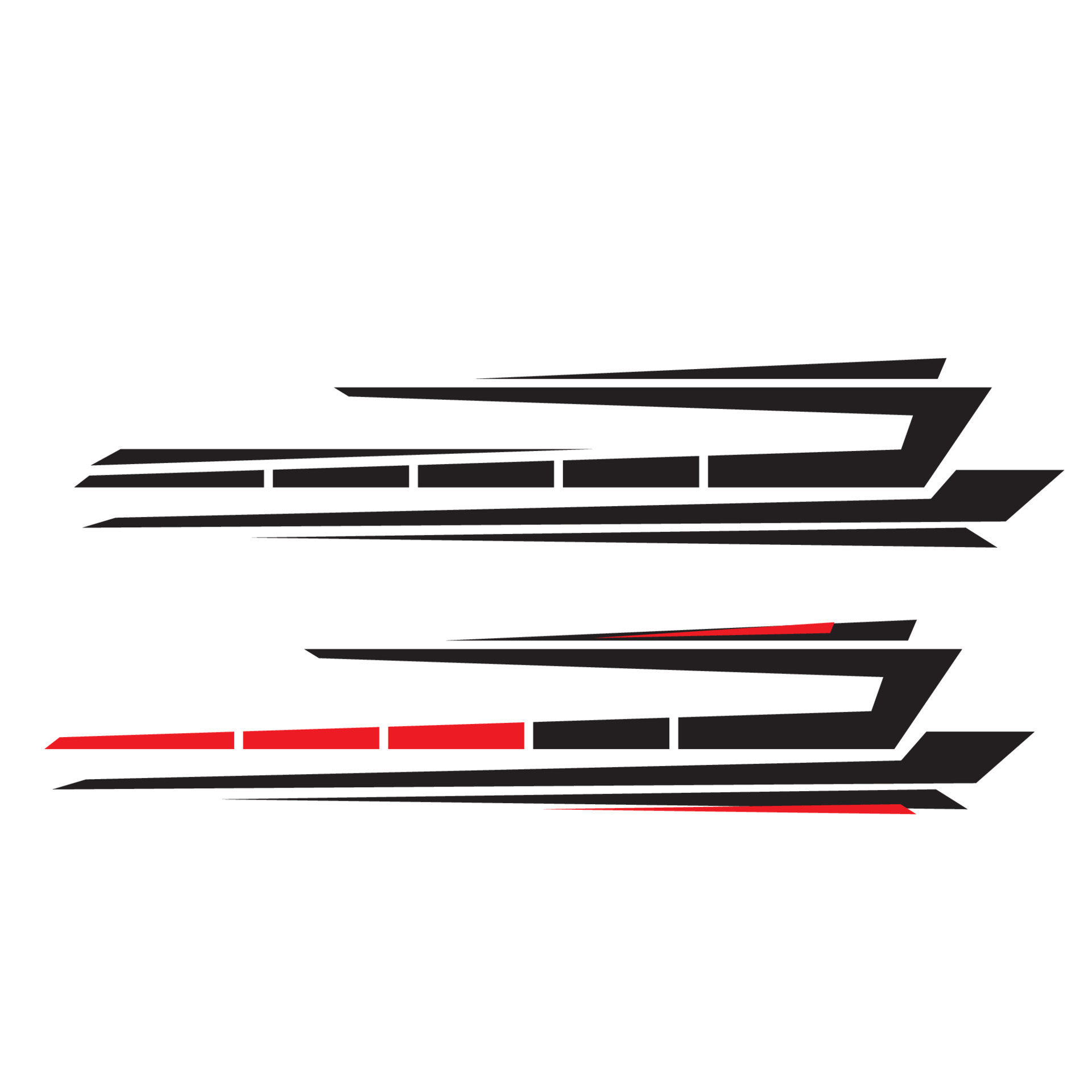 car wrapping vinyl livery decal design vector. sports car decals