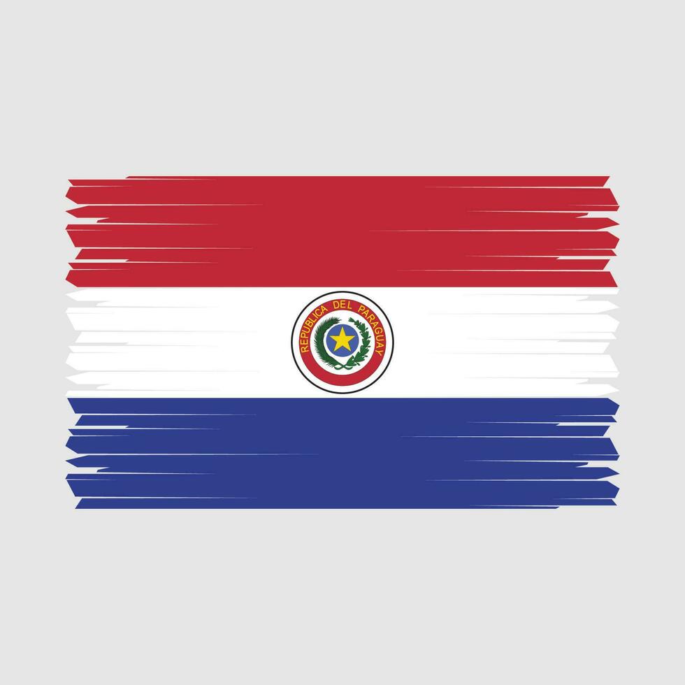 Paraguay Flag Vector