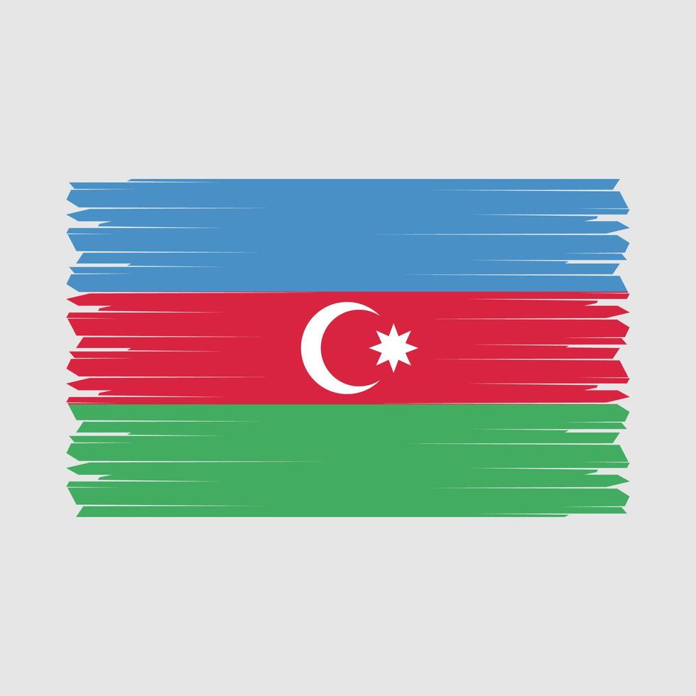 Azerbaijan Flag Vector