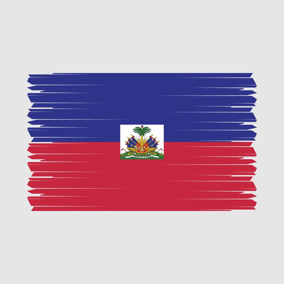 vector de bandera de haití