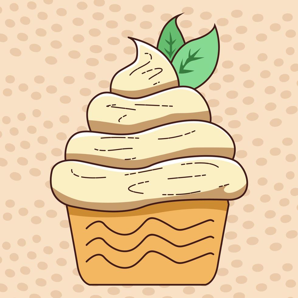 Ice Cream Vector flat Illustration