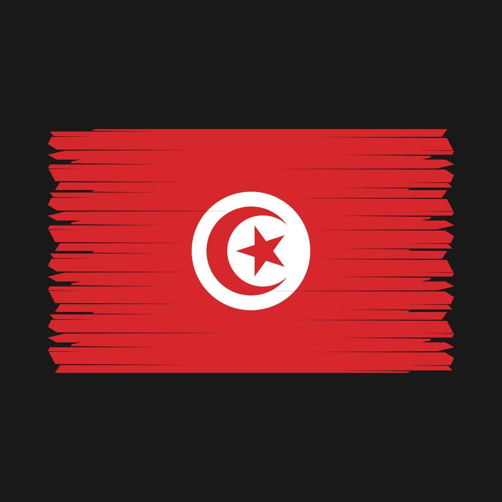 Tunisia Flag Vector