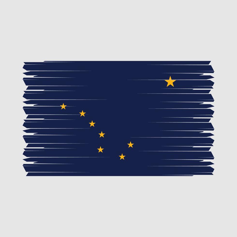 Alaska Flag Vector